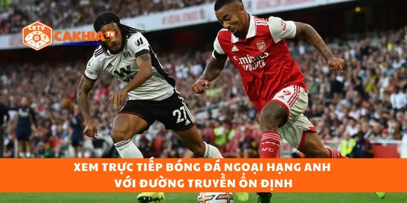 Xem trực tiếp bóng đá ngoại hạng anh với đường truyền ổn định